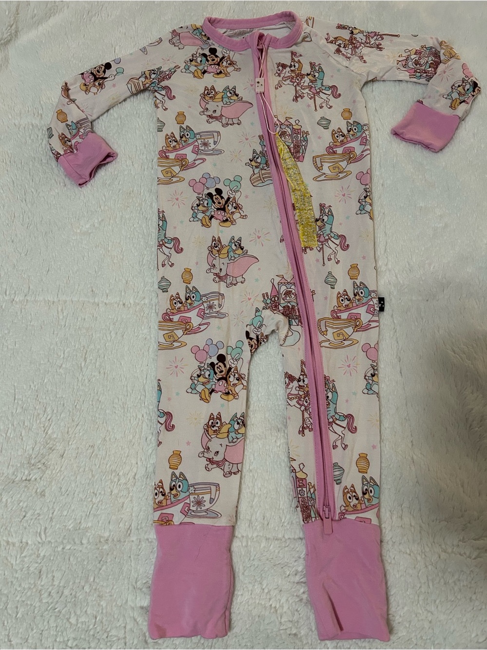 12-18 months - Never Worn Bluey Disney Pajamas